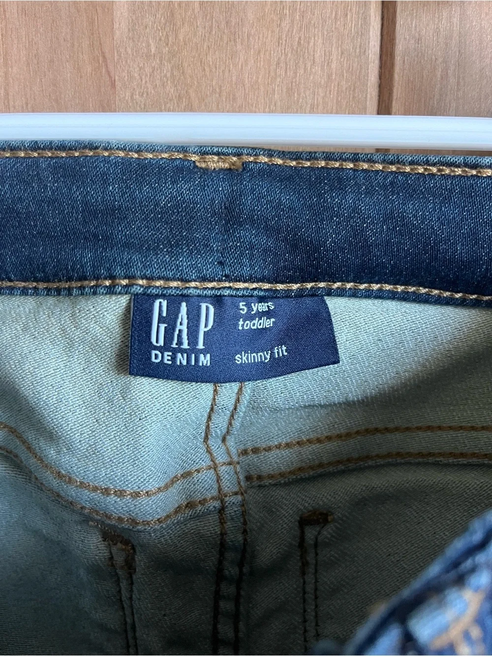 GAP Girls' Dark Blue Slim Jeans - size 5T - NWOT